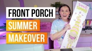 DIY Summer Front Porch Makeover ️