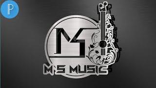 Logo Kaise banaye |MS 《Music》Professional Logo Design In Pixellab | Channel logo |YouTube Logo