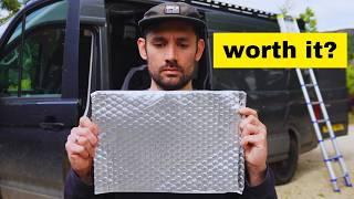 The TRUTH about Sound Deadening Your Camper Van