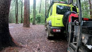 Jimny JB74 - Towing Camping Trailer