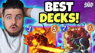 The BEST DECKS To CLIMB In MARVEL SNAP! | KMB Top Infinite Decks 11/10/24 November Nine Realms SZN