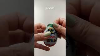 Unwrapping kinder joy Halloween  chocolate surprise egg #shorts #asmr #unwrapping #viral #short