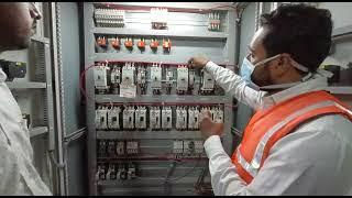 Fire suppression system for electrical panel