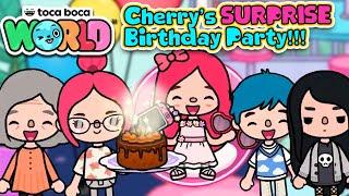 Cherry's Surprise Birthday Party!!! - Toca Life World