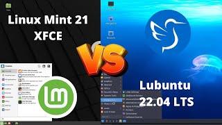 Lubuntu 22.04 LTS VS Linux Mint 21 XFCE (RAM Consumption)