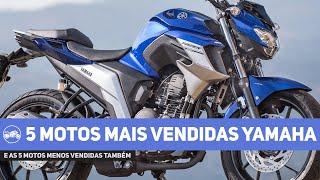 MOTOS MAIS VENDIDAS DA YAMAHA EM 2020! E MENOS VENDIDAS TAMBÉM