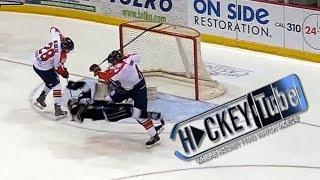 Hockeytube Highlight - Michael Young dishes Huge Hit