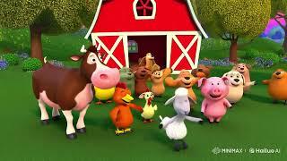 Happy Farm Song  | Fun Animal Adventure for Kids | Educational & Entertaining!