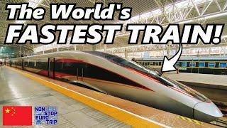 China's 400km/h ULTRA high-speed train with LIE-FLAT Suites!