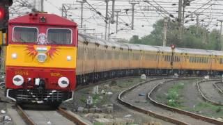 Tejas Express With New Locomotive Kalyan WDP3A : India's First High Speed Luxurious Train