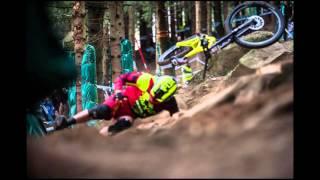 Dean Lucas' Crash at the 2015 Lourdes World Cup Mountain Bike Downhill