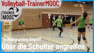 Angriff über die Schulter - Techniktraining - Volleyball-TrainerMOOC #4