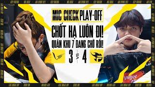 Mic Check Playoffs: Chốt hạ luôn đi! Quân khu 7 chờ rồi! - Team Flash vs V Gaming-ĐTDV mùa Xuân 2021