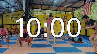 10-Minute Timer (Workout Countdown Timer) with Music 