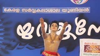 Kerala University Kalolsavam 2022 | Bharathantyam 1st | Vishnu S