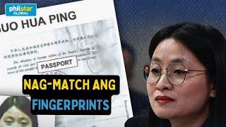 NBI kinumpirmang iisa ang fingerprints nina Bamban City Mayor Alice Guo at Guo Hua Ping