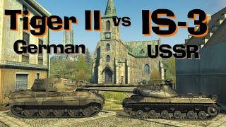 WOT Blitz Face Off || Tiger II vs IS-3