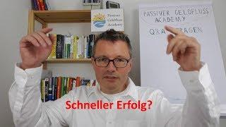 Ist schneller Erfolg wirklich möglich?