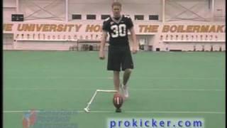 Travis Dorsch teaches Kicking skills and kicking techniques for kickers.