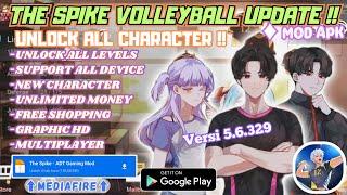 THE SPIKE VOLLEYBALL MOD APK || UPDATE || THE SPIKE MOD APK VERSI 5.6.329 #thespikevolleyballmodapk