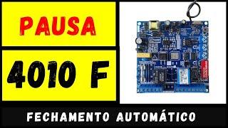 Automatic Closing, such as Adjusting the Pause on Nice Peccinin 4010 f Plate