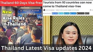 Thailand Travel Latest Updates | Thailand Latest Entry Requirements | Thailand Visa Free Start