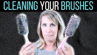 Clean Your Hair Brushes and Combs (Stop Brushing Old Product Through Your Clean Hair)