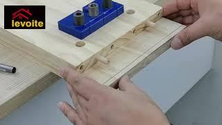 Levoite™ 3 in 1 Adjustable Doweling Jig