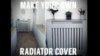 How To Make A Radiator Cover | Trash To Treasure | DIY Radiator Cover