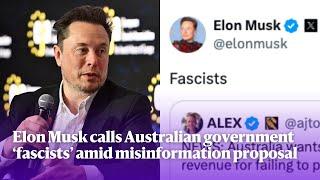 Elon Musk calls Australian government ‘fascists’ amid misinformation crackdown | Yahoo Australia