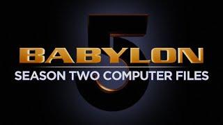 Babylon 5 • DVD Extras | Season Two Computer Files