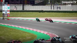 David Alonso Vs Ivan OrtolaRace Moto3 Misano San Marino Grand Prix #MisanoGP 2024