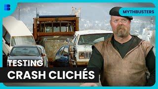 Testing Hollywood's Crash Clichés - Mythbusters - Science Documentary