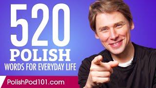 520 Polish Words for Everyday Life - Basic Vocabulary #26