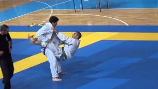 BJJ Serbia open 2013. blue belt, 82,3kg-Vladimir Popovic vs Tsvetozar Penov