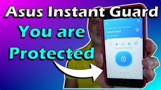 Asus router Instant Guard. Protect your WIFI connection with One click VPN