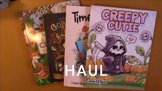 Coloring Book & Supplies Haul January 2024 (Adult Coloring)