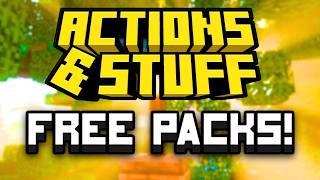 Actions And Stuff Alternative Animation Packs!!! -MCPE, Bedrock -