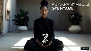 An Afrofuturist History of Adinkra Symbols - Gye Nyame