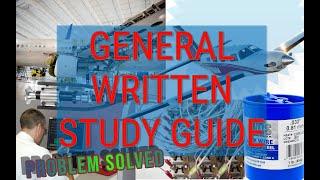 2024 FAA A&P General Written Exam Study Guide (WATCH THIS BEFORE YOUR EXAM)