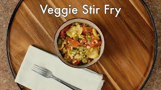 Urban SNAP-Ed Recipe: Veggie Stir Fry