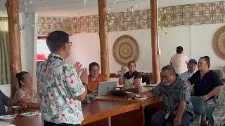 Community Singing in Kosrae