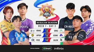 LIVE | MPL PH S13 | FILIPINO-Week 7 Day 3