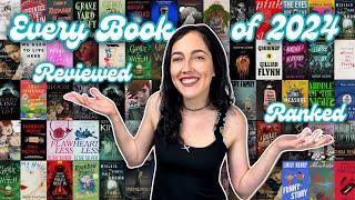 Ranking and Reviewing Every Book I've Read This Year