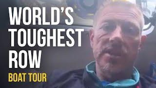 Worlds Toughest Row, Cabin Tour | Peter Sage