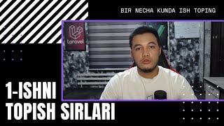 Tezda Ish Topish: Birinchi Ishingizni topishni 5 ta siri