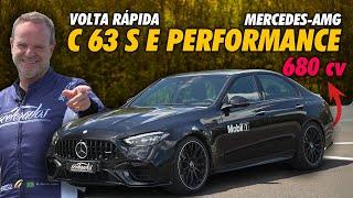 POLÊMICA NA VOLTA RÁPIDA! Mercedes-AMG C63 com motor 2.0 é mais rápido que o antigo V8?