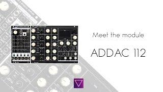 Meet the module    ADDAC 112 looper & granular processor