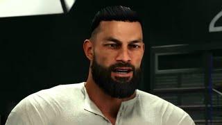 You're just a tenant, I'm the landlord! - Roman Reigns WWE 2K24 MyRISE(Sickest Line Ever)!!!