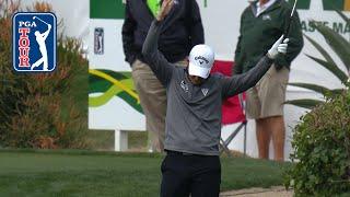 Emiliano Grillo nearly aces No. 16 at Waste Management 2019